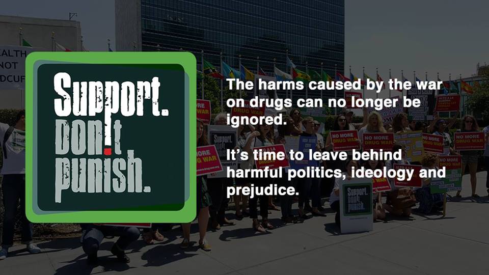 Long list of activities in the Support. Don’t Punish campaign in South East Europe