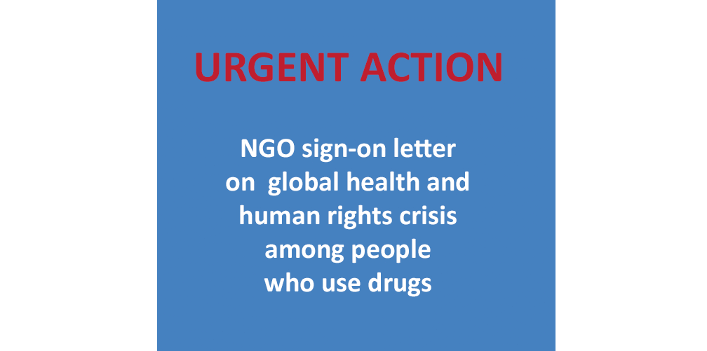 NGO sign-on letter