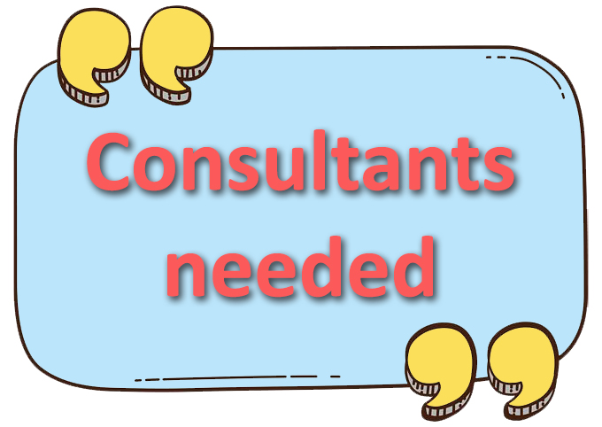 ECOM is looking for consultants