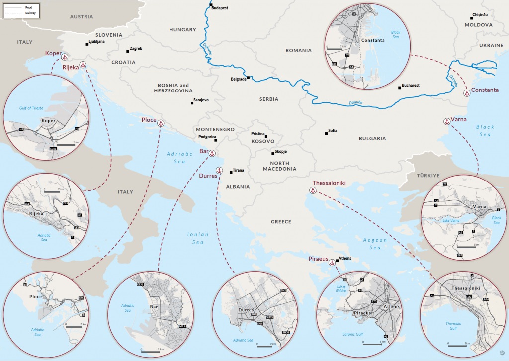 Maritime Balkan routes